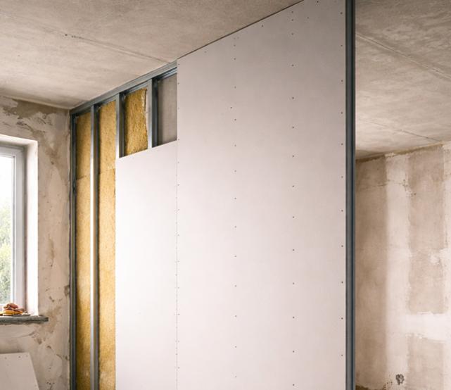 cloison intérieure en Placo